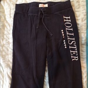 Comfy Hollister navy blue sweats